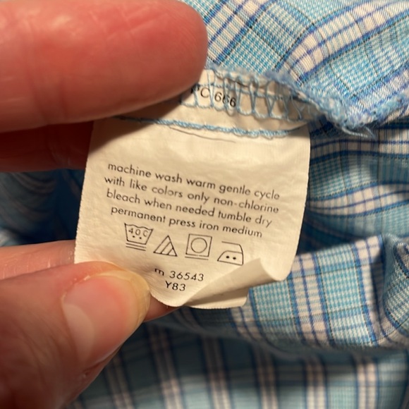 🩵 Pale Blue Men’s Shirt - Picture 7 of 10